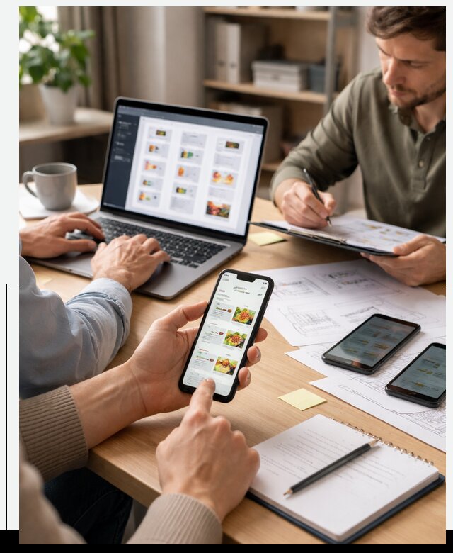 Разработка мобильного приложения торговой сети в Усолье-Сибирском