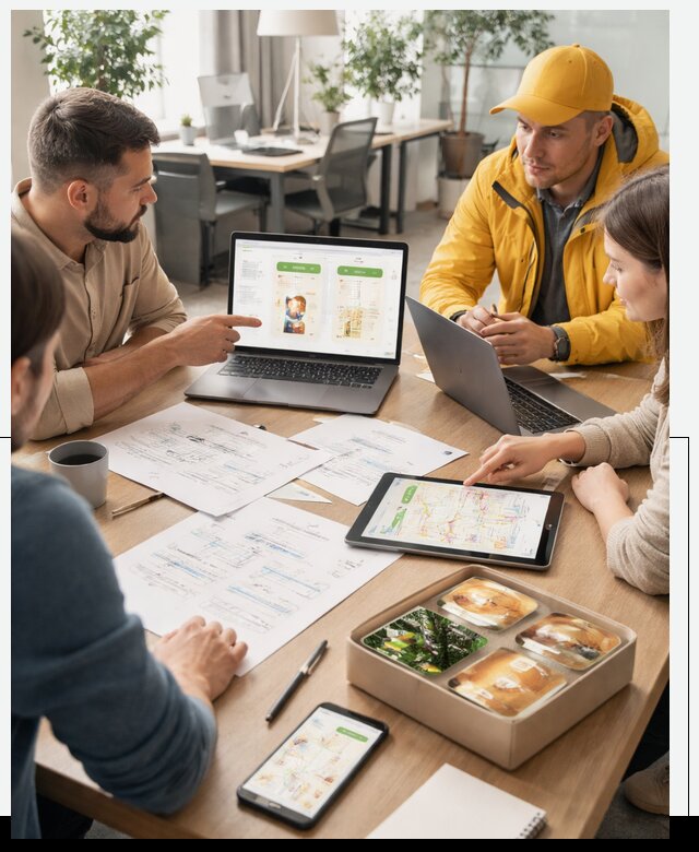 Разработка агрегатора доставки еды в Усолье-Сибирском от 15480 р., АвикейСль