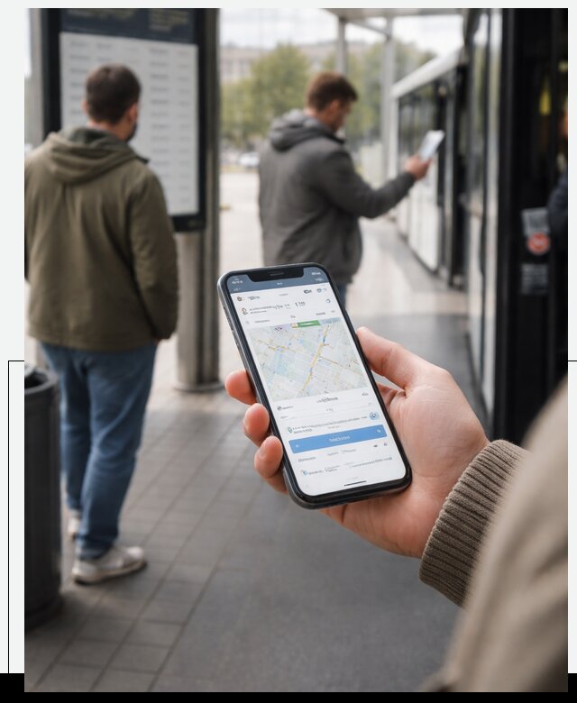 Мобильное приложение для пассажиров в Усолье-Сибирском с оплатой и расписанием
